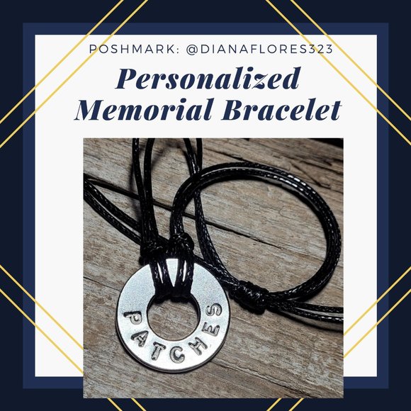 Hand Crafted Other - Pet Memorial Custom Bracelet